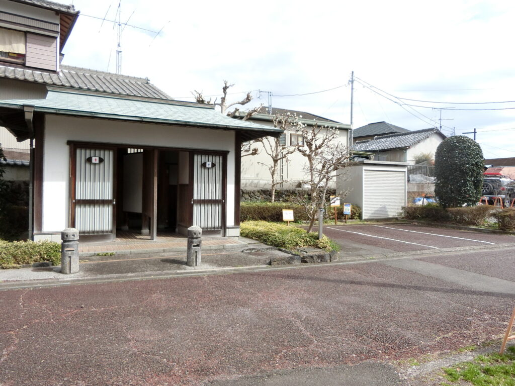 善得寺公園駐車場・トイレ